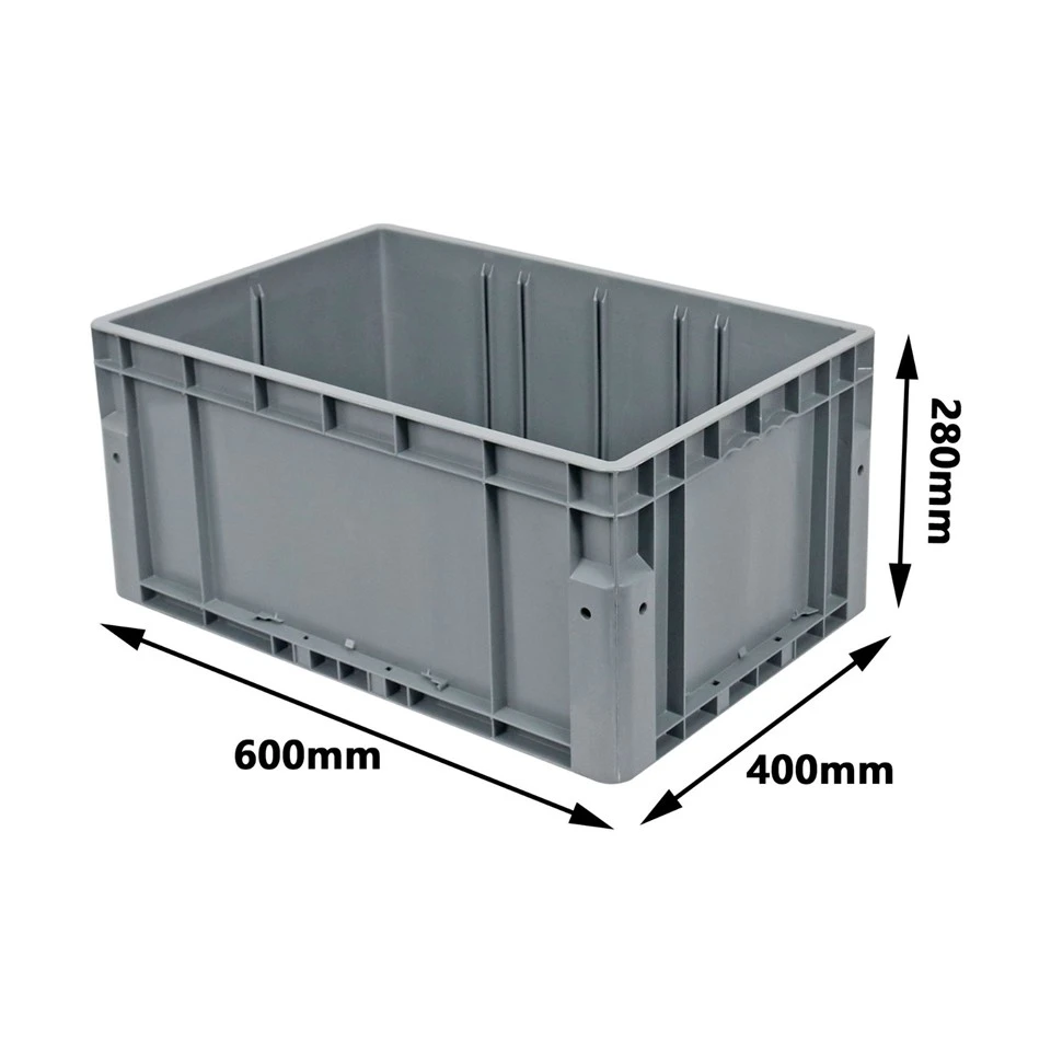 600*400*280mm AS/RS Warehouse Plastic Turnover suppliers